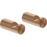 Mexen Loop crochet à serviette (2 pcs), cuivre brossé - 70A71010-65