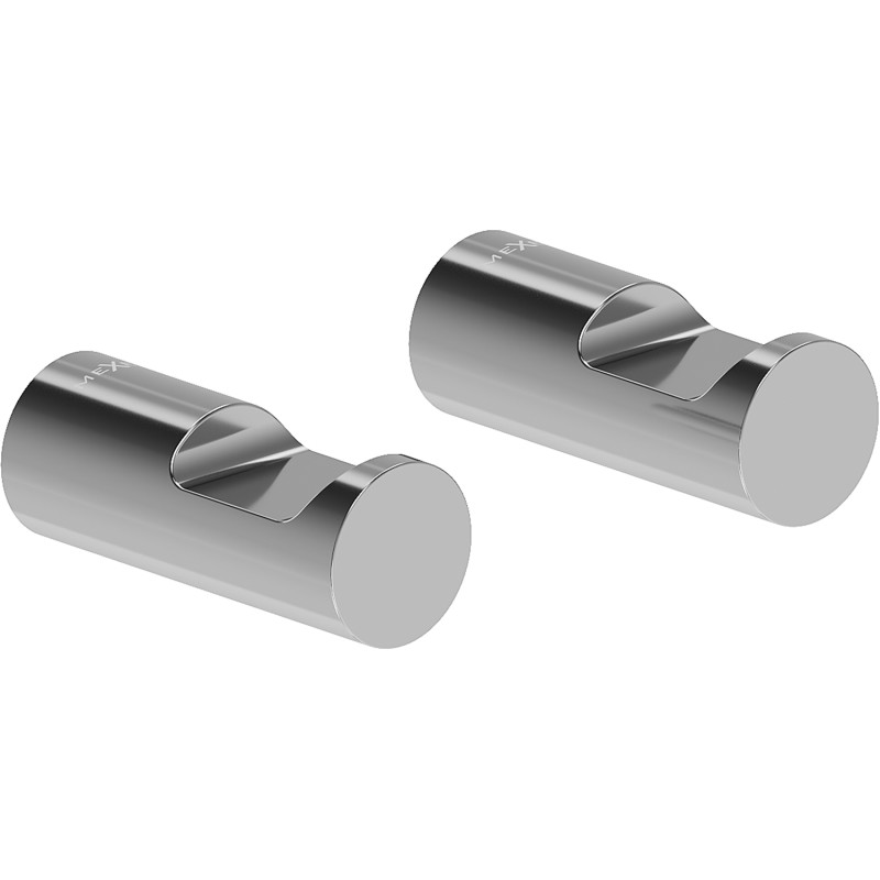 Mexen Loop crochet pour serviette (2 pcs), chrome - 70A71012-00