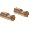 Mexen Loop crochet à serviette (2 pcs), cuivre brossé - 70A71012-65