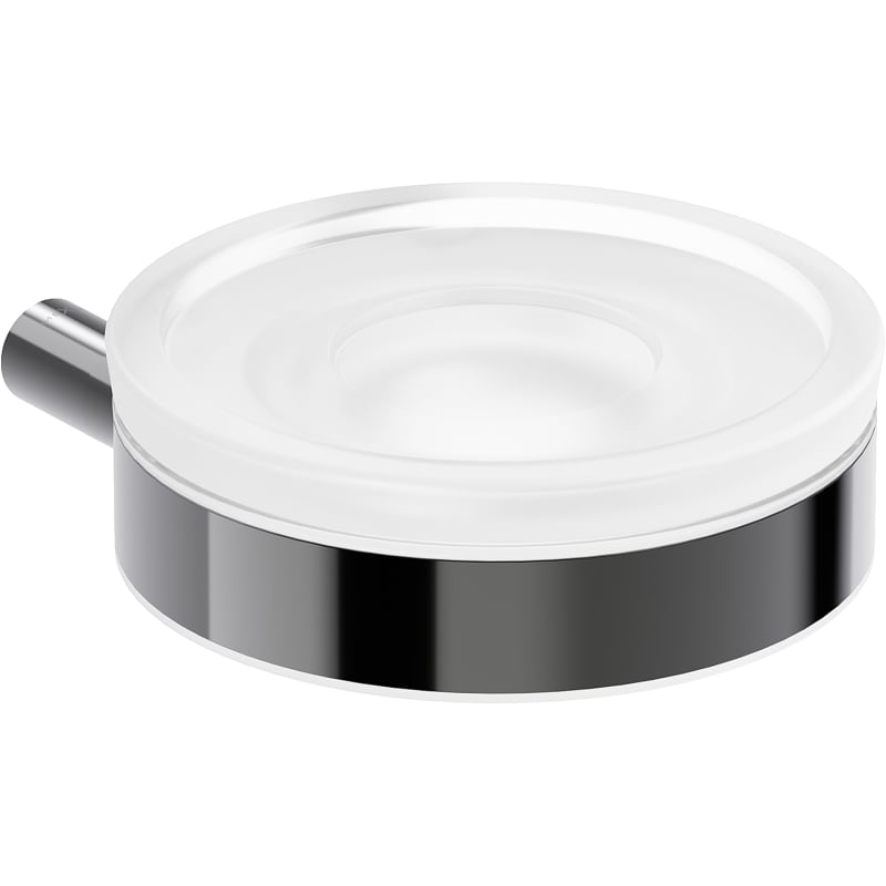 Mexen Loop mydelniczka, chrome noir - 70A71055-73