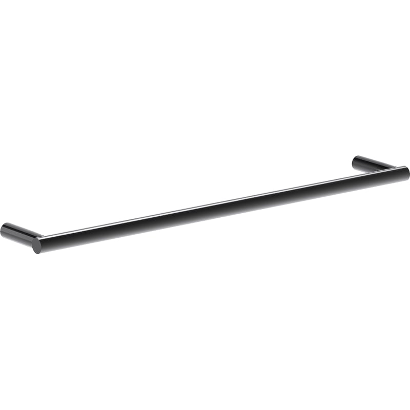 Mexen Loop porte-serviette, chrome noir - 70A71043-73