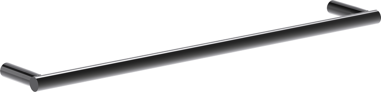 Mexen Loop porte-serviette, chrome noir - 70A71043-73
