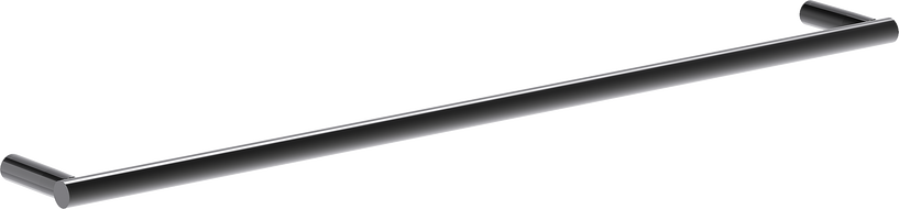 Mexen Loop porte-serviette, chrome noir - 70A71045-73