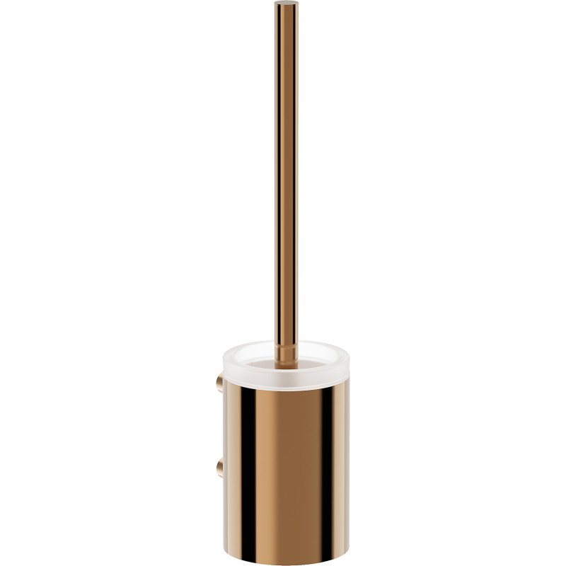 Mexen Loop brosse de toilette, or rose - 70A71071-60