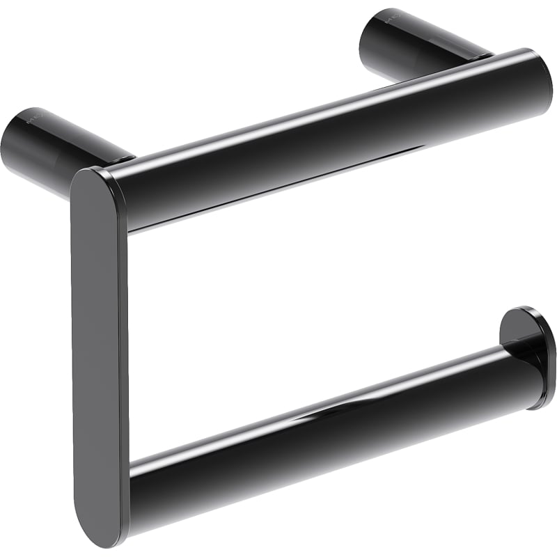 Mexen Loop support papier toilette, chrome noir - 70A71023-73