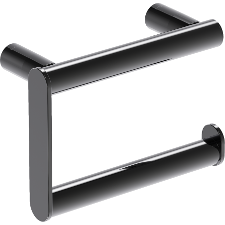 Mexen Loop support papier toilette, chrome noir - 70A71023-73