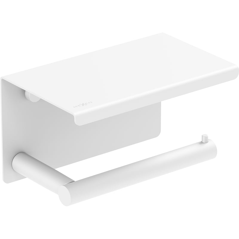 Mexen Loop support papier toilette avec étagère, blanc - 70A71022-20