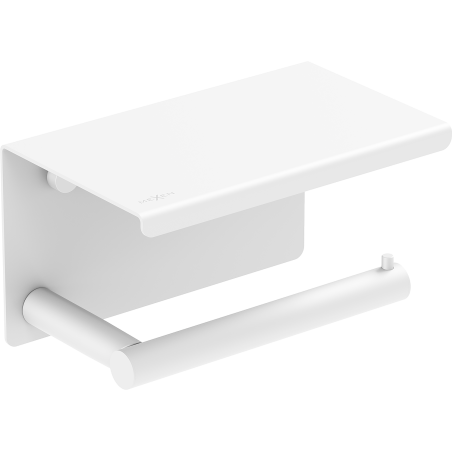 Mexen Loop support papier toilette avec étagère, blanc - 70A71022-20