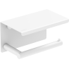 Mexen Loop support papier toilette avec étagère, blanc - 70A71022-20