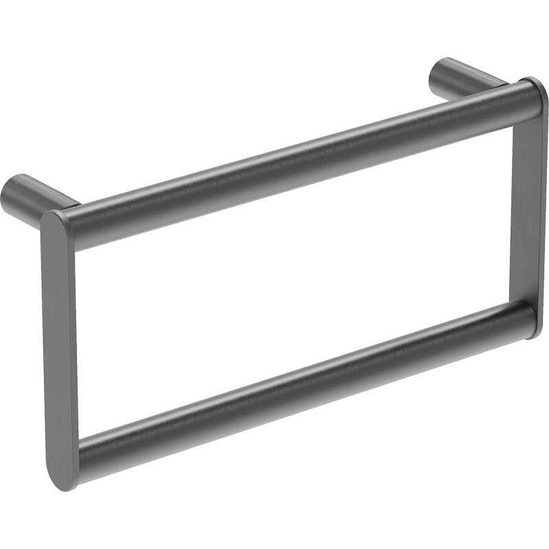Mexen Loop porte-serviette, gris canon brossé - 70A71031-66