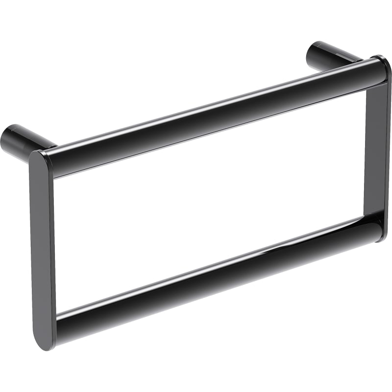 Mexen Loop porte-serviettes, chrome noir - 70A71031-73