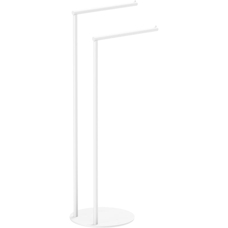Mexen Loop porte-serviettes sur pied, blanc - 70A71096-20