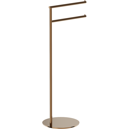 Mexen Loop porte-serviettes sur pied, or rose - 70A71097-60