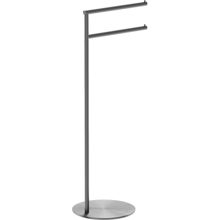 Mexen Loop porte-serviettes sur pied, gris canon brossé - 70A71097-66