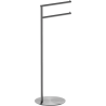 Mexen Loop porte-serviettes sur pied, gris canon brossé - 70A71097-66