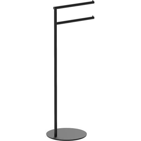 Mexen Loop porte-serviettes sur pied, noir - 70A71097-70