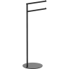 Mexen Loop porte-serviettes sur pied, noir - 70A71097-70