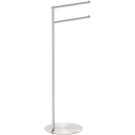 Mexen Loop porte-serviettes sur pied, nickel brossé - 70A71097-97