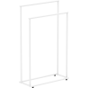 Mexen Loop porte-serviettes sur pied, blanc - 70A71098-20