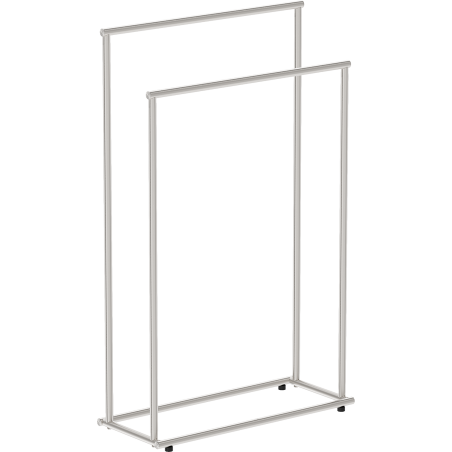 Mexen Loop porte-serviettes sur pied, nickel brossé - 70A71098-97