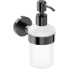 Mexen Ovio distributeur de savon, chrome noir - 70A19558-73