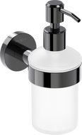 Mexen Ovio distributeur de savon, chrome noir - 70A19558-73