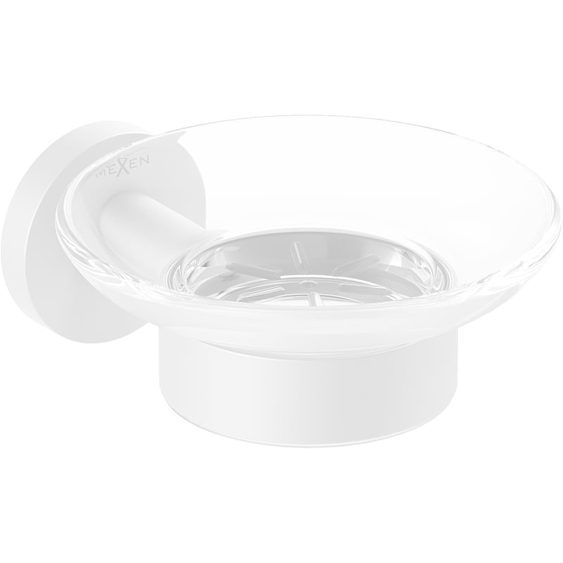 Mexen Ovio porte-savon, blanc - 70A19555-20