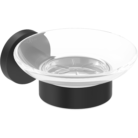 Mexen Ovio porte-savon, noir - 70A19555-70