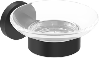 Mexen Ovio porte-savon, noir - 70A19555-70