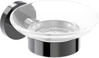 Mexen Ovio porte-savon, chrome noir - 70A19555-73