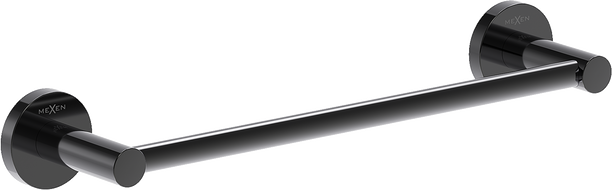 Mexen Ovio porte-serviettes, chrome noir - 70A19541-73