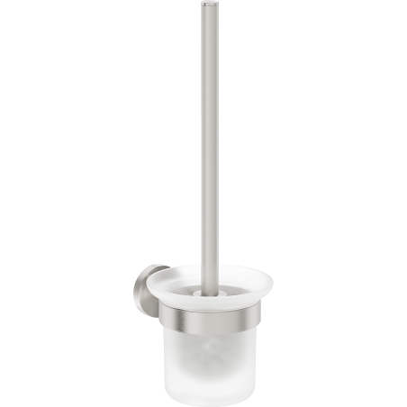 Mexen Ovio brosse de toilette, nickel brossé - 70A19571-97