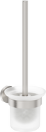Mexen Ovio brosse de toilette, nickel brossé - 70A19571-97