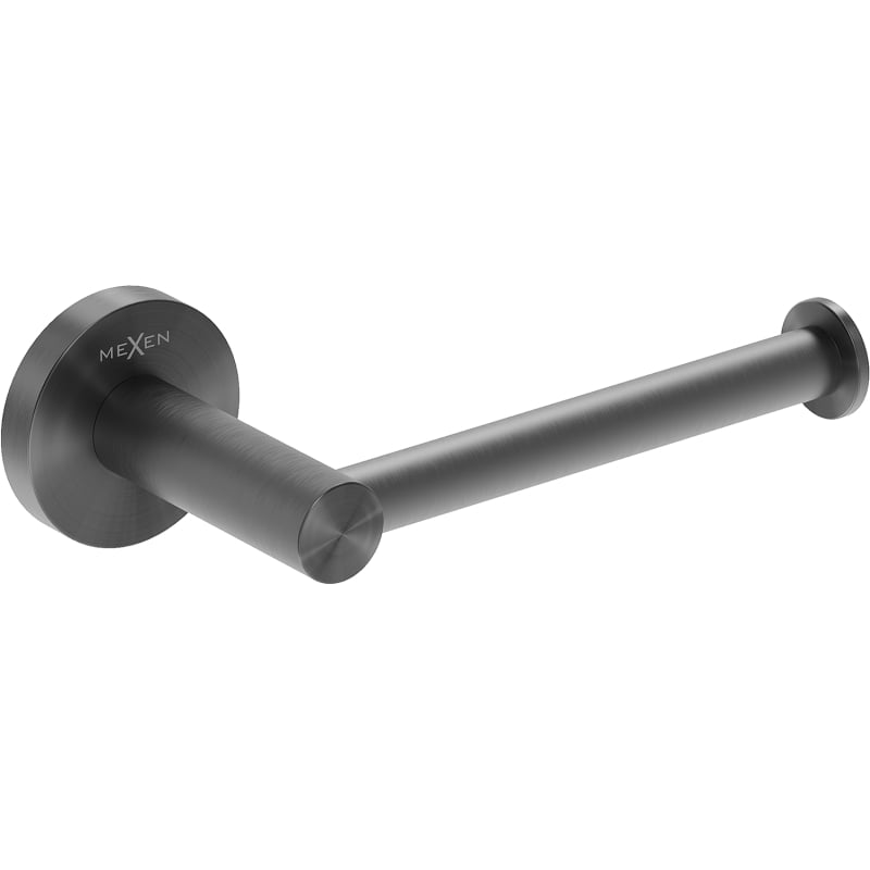 Mexen Ovio support pour papier toilette, gris canon brossé - 70A19525-66