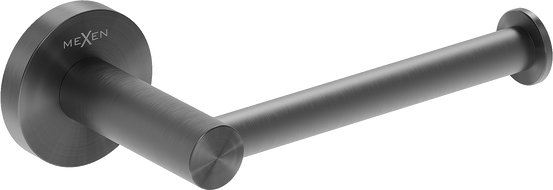 Mexen Ovio support pour papier toilette, gris canon brossé - 70A19525-66