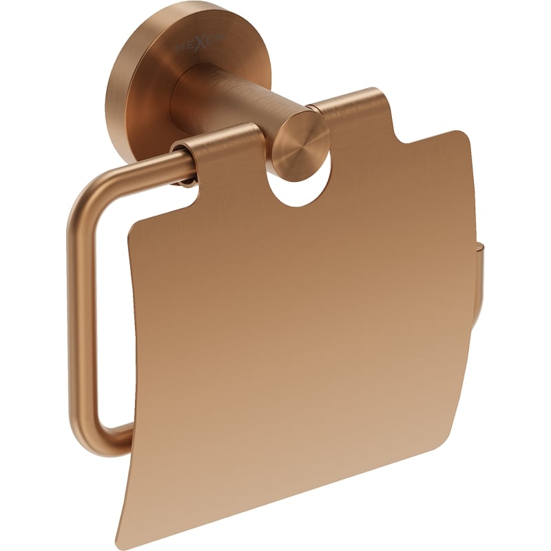 Mexen Ovio support de papier toilette, cuivre brossé - 70A19521-65
