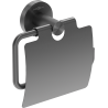 Mexen Ovio support pour papier toilette, gris canon brossé - 70A19521-66