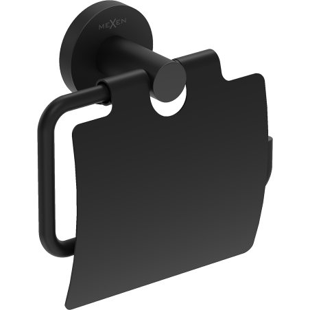 Mexen Ovio porte-papier toilette, noir - 70A19521-70