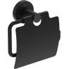 Mexen Ovio porte-papier toilette, noir - 70A19521-70