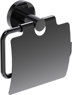Mexen Ovio support de papier toilette, chrome noir - 70A19521-73