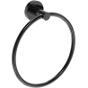 Mexen Ovio porte-serviette, chrome noir - 70A19531-73