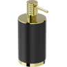 Mexen Triv distributeur de savon sur pied, noir/doré - 70A33059-50B