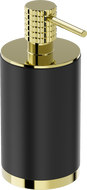 Mexen Triv distributeur de savon sur pied, noir/doré - 70A33059-50B