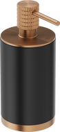 Mexen Triv distributeur de savon sur pied, noir/cuivre brossé - 70A33059-65B