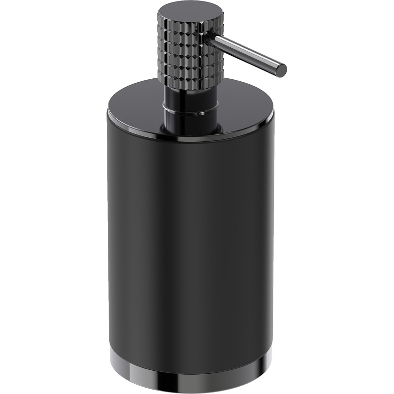 Mexen Triv distributeur de savon sur pied, noir/chrome noir - 70A33059-73B