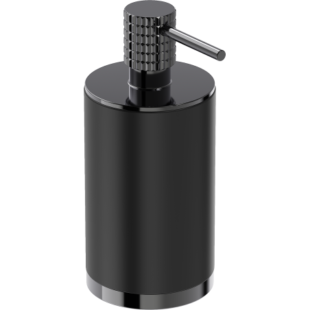 Mexen Triv distributeur de savon sur pied, noir/chrome noir - 70A33059-73B