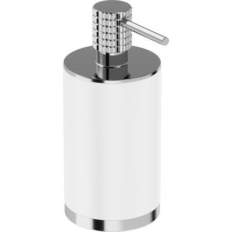 Mexen Triv distributeur de savon sur pied, blanc/chrome - 70A33059-00W
