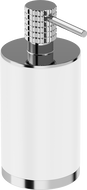 Mexen Triv distributeur de savon sur pied, blanc/chrome - 70A33059-00W
