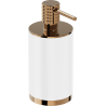 Mexen Triv distributeur de savon debout, blanc/or rose - 70A33059-60W