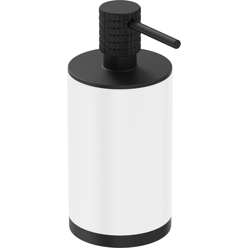Mexen Triv distributeur de savon debout, blanc/noir - 70A33059-70W